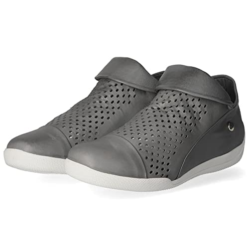 Andrea Conti Damen Sneaker, anthrazit, 42 EU von Andrea Conti