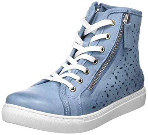 Andrea Conti Damen Sneaker, bleu, 38 EU von Andrea Conti