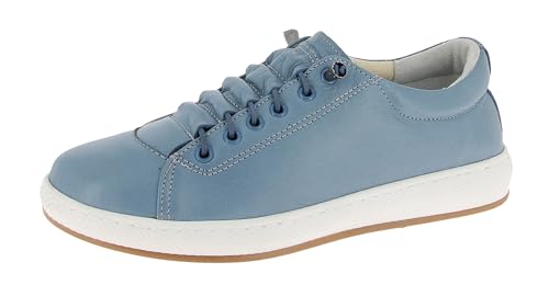 Andrea Conti Damen Sneaker, bleu/Weiss, 39 EU Andrea Conti Damen Sneaker, bleu/Weiss, 39 EU von Andrea Conti