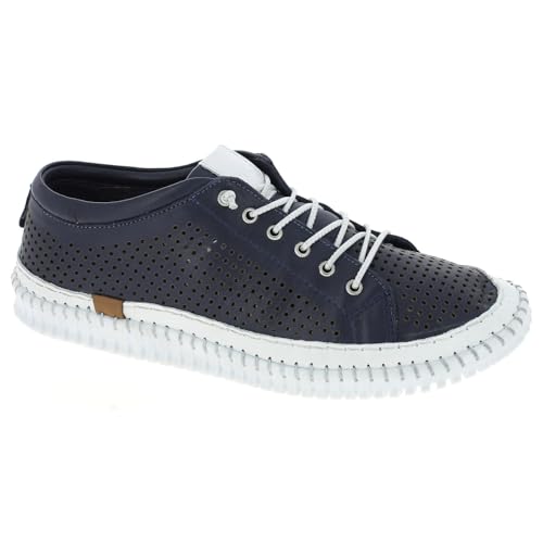 Andrea Conti Damen Sneaker, d.blau, 37 EU von Andrea Conti