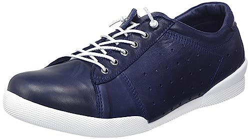 Andrea Conti Damen Sneaker, d.blau, 38 EU von Andrea Conti