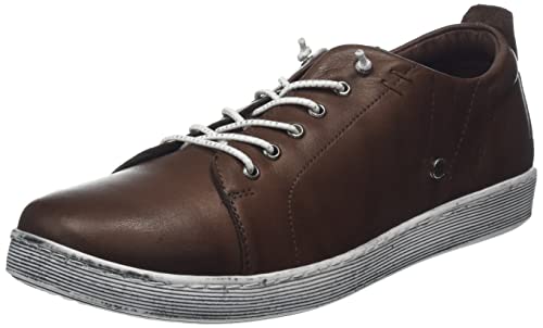 Andrea Conti Damen Sneaker, d.braun, 41 EU von Andrea Conti