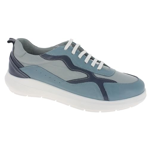 Andrea Conti Damen Sneaker, h.grau/bleu/d.blau, 38 EU von Andrea Conti