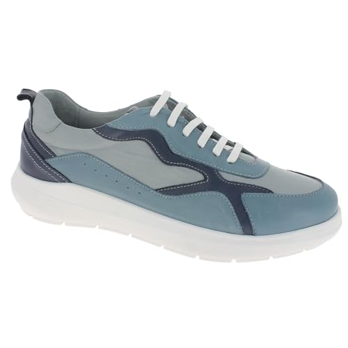 Andrea Conti Damen Sneaker, h.grau/bleu/d.blau, 39 EU von Andrea Conti