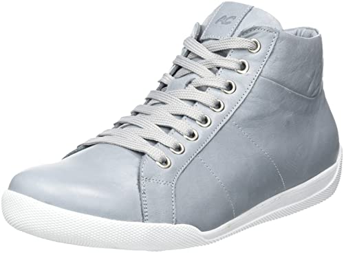 Andrea Conti Damen Sneaker, hellgrau, 36 EU von Andrea Conti