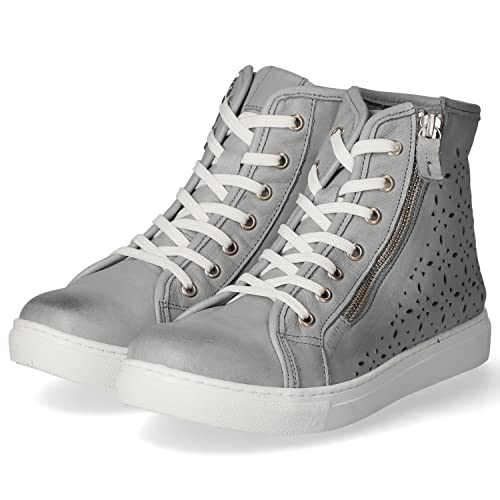 Andrea Conti Damen Sneaker, hellgrau, 38 EU von Andrea Conti