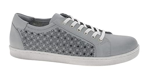 Andrea Conti Damen Sneaker, hellgrau, 38 EU von Andrea Conti