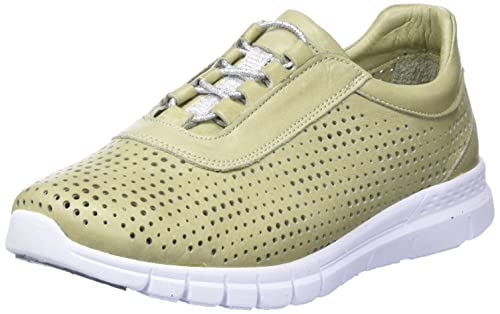 Andrea Conti Damen Sneaker, kaki, 38 EU Andrea Conti Damen Sneaker, kaki, 38 EU von Andrea Conti