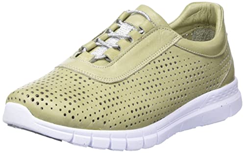 Andrea Conti Damen Sneaker, kaki, 38 EU von Andrea Conti