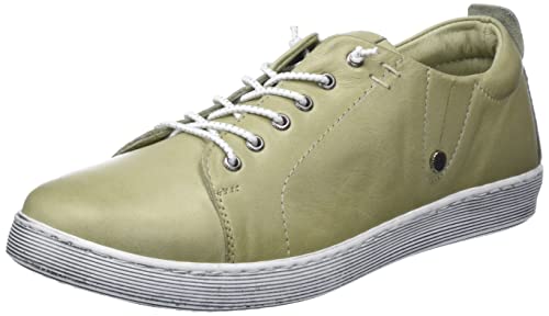 Andrea Conti Damen Sneaker, kaki, 40 EU von Andrea Conti