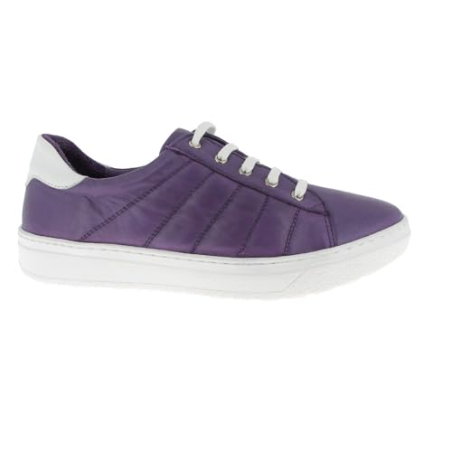 Andrea Conti Damen Sneaker, lila/weiß, 42 EU von Andrea Conti