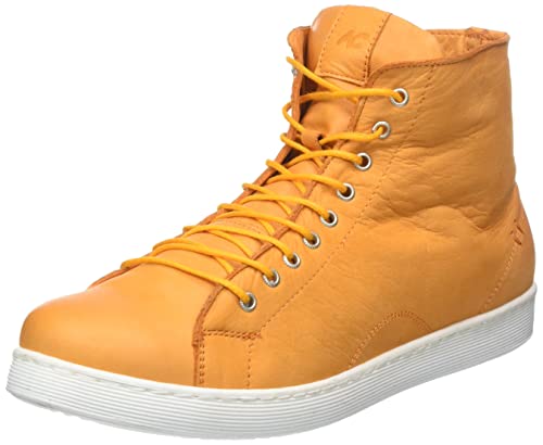 Andrea Conti Damen Sneaker, orange, 37 EU von Andrea Conti