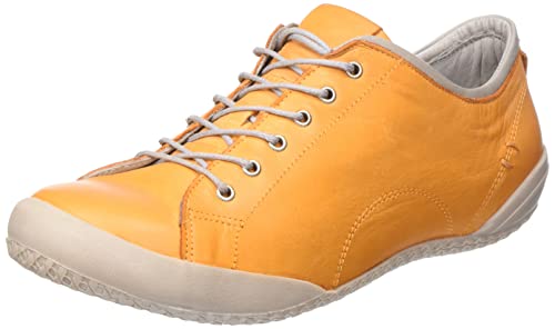 Andrea Conti Damen Sneaker, orange/Silbergrau, 40 EU von Andrea Conti