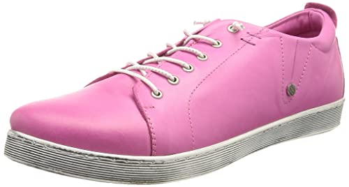 Andrea Conti Damen Sneaker, pink, 40 EU von Andrea Conti