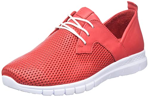 Andrea Conti Damen Sneaker, rot, 41 EU von Andrea Conti