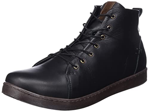 Andrea Conti Damen Sneaker, schwarz/Mokka, 36 EU von Andrea Conti