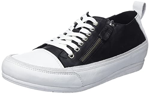 Andrea Conti Damen Sneaker, schwarz/weiß, 39 EU von Andrea Conti