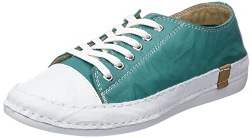 Andrea Conti Damen Sneaker, türkis, 36 EU von Andrea Conti