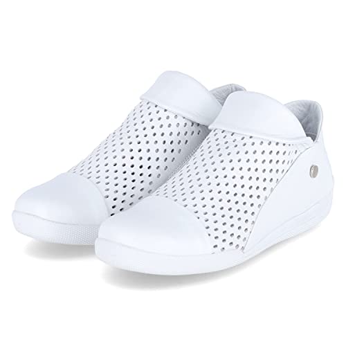 Andrea Conti Damen Sneaker, weiß, 42 EU von Andrea Conti