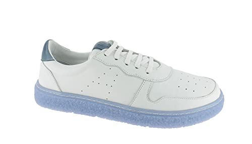 Andrea Conti Damen Sneaker, weiß/bleu, 40 EU von Andrea Conti