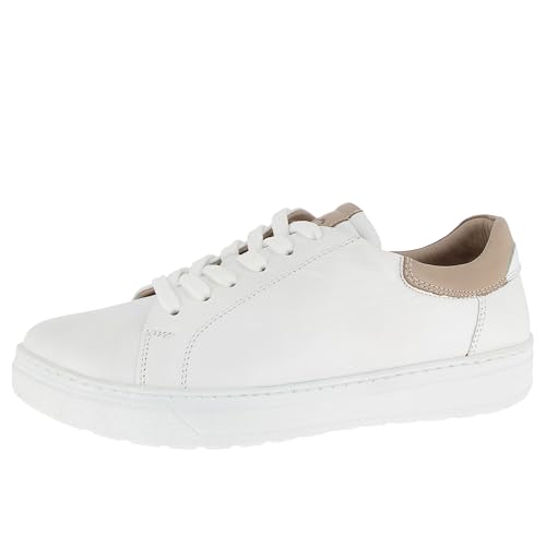 Andrea Conti Damen Sneaker, weiß/d.Stone, 37 EU von Andrea Conti