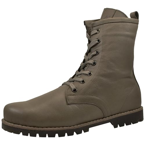 Andrea Conti Damen Stiefelette Schnürboot Leder Profilsohle 0342847, Größe:37 EU, Farbe:Braun von Andrea Conti