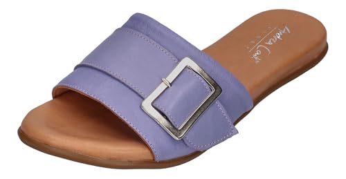 Andrea Conti Damenschuhe Pantoletten 0455904-020 flieder, Größe:39 EU von Andrea Conti