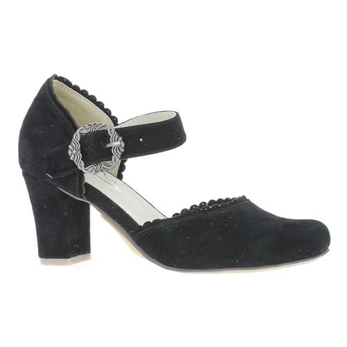 Hirschkogel Damen 3005715 Pumps, Schwarz, 35 EU von Andrea Conti