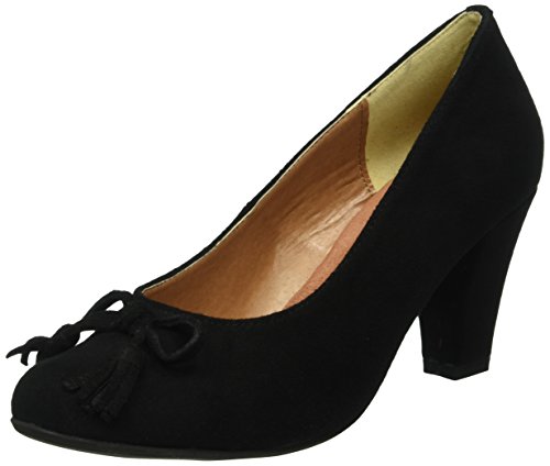 Hirschkogel Damen Pumps, Schwarz (Schwarz 002) von Andrea Conti