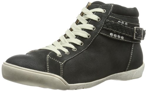 Hoopah Damen 2617423002 High-Top, Schwarz (schwarz) von Andrea Conti
