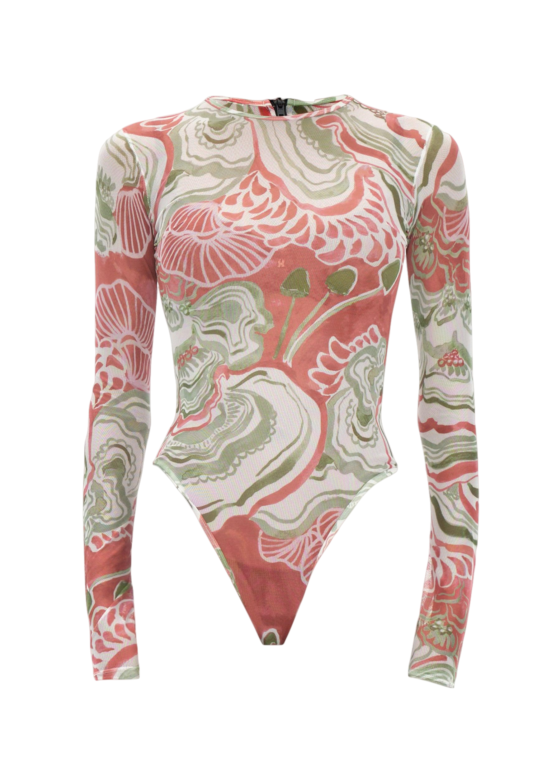 ELLE ABSTRACT MUSHROOM BODYSUIT von Andrea Iyamah