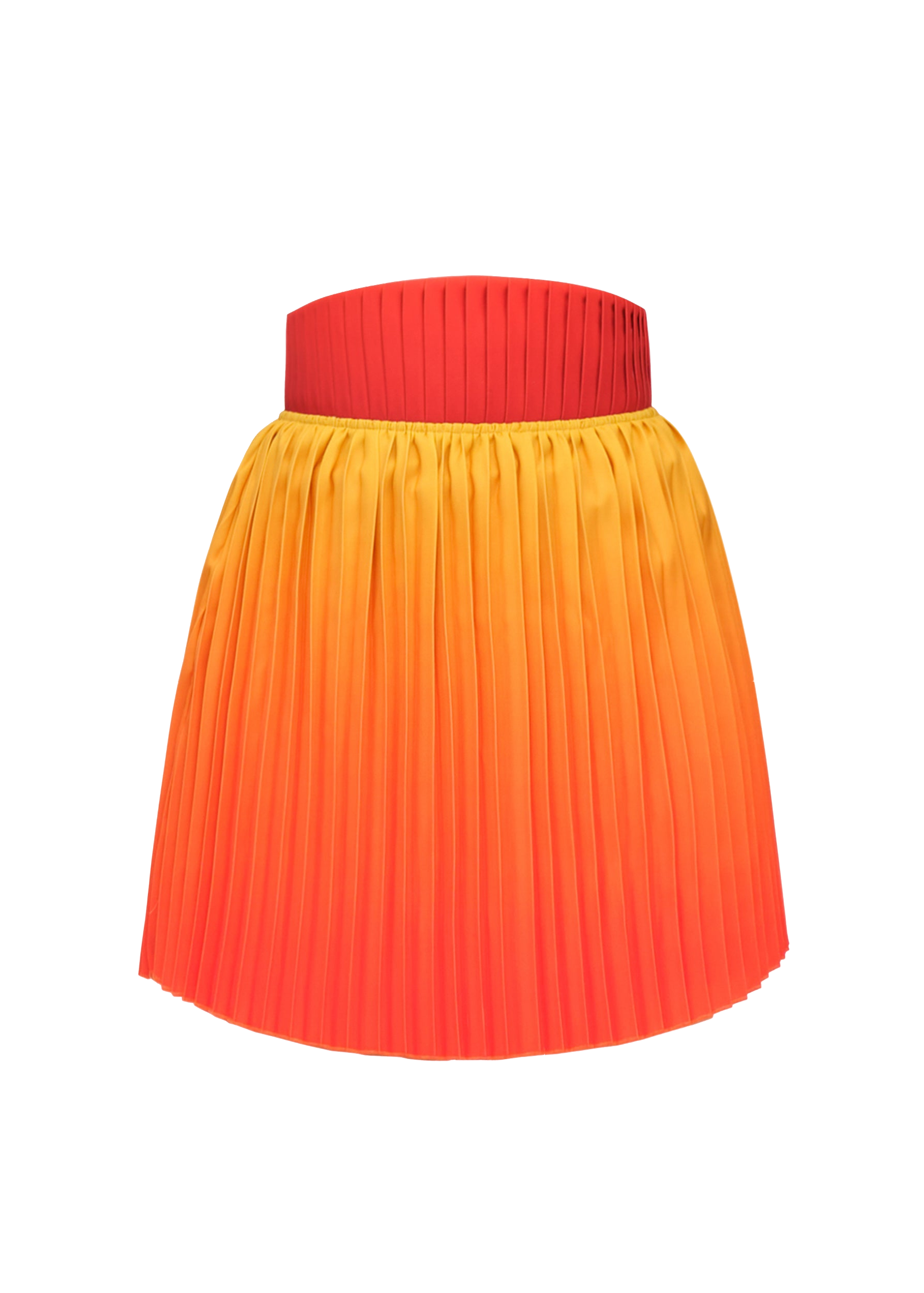KATA PLEATED MINI SKIRT - Orange - XL - Andrea Iyamah - Mini skirts von Andrea Iyamah