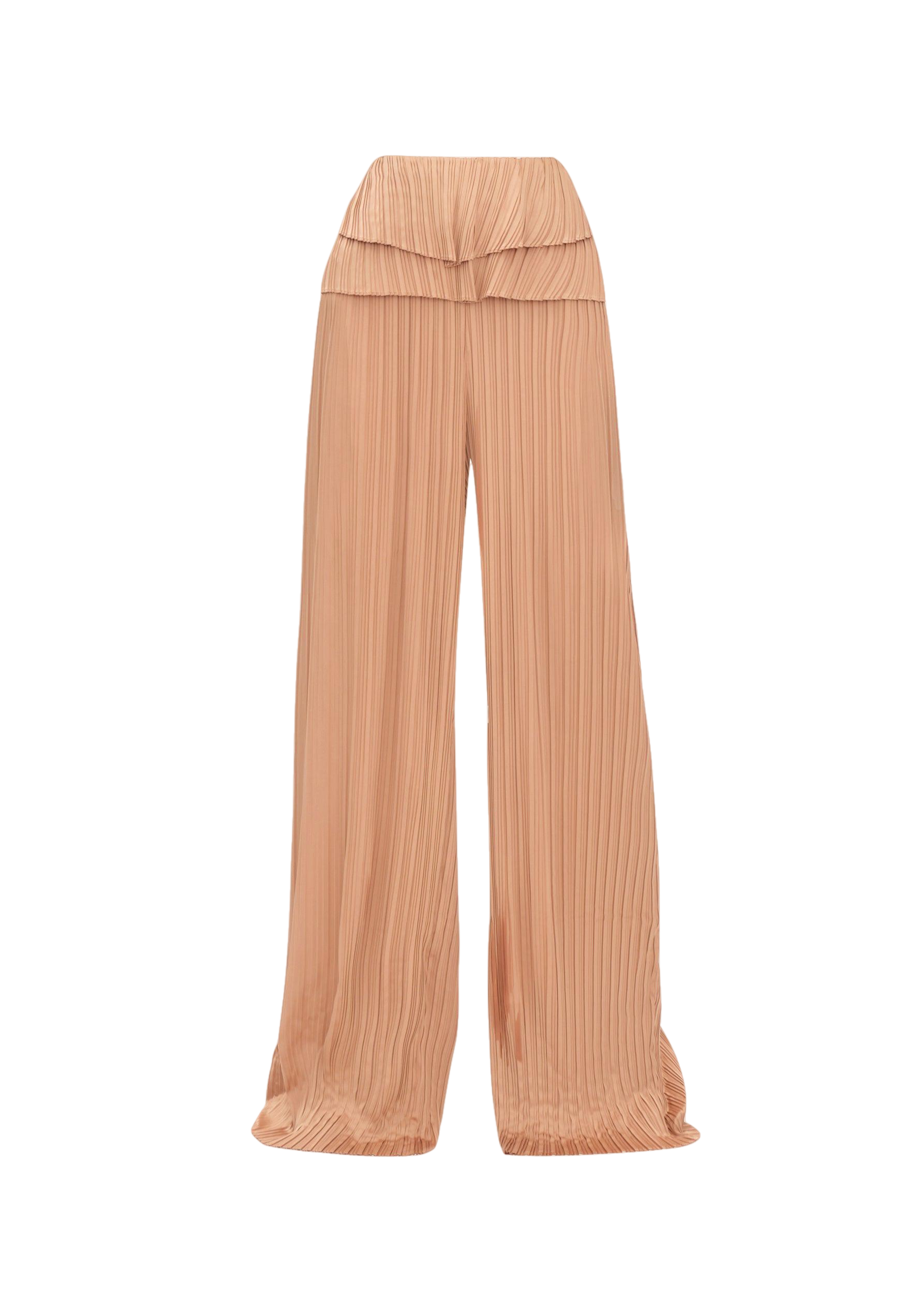 LINEA TOFFEE PLEATED PANTS von Andrea Iyamah