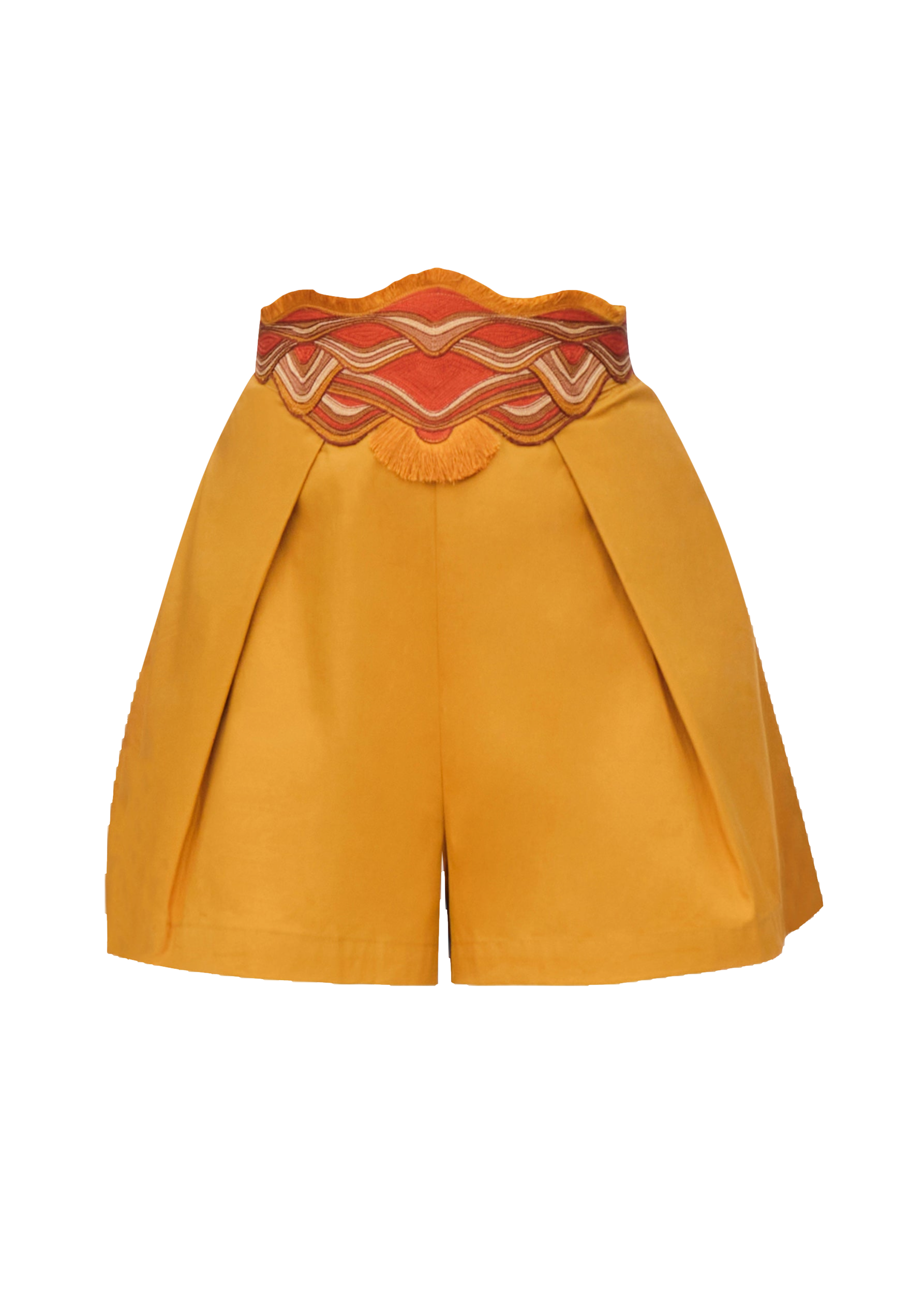 OLLA SHORTS - MUSTARD von Andrea Iyamah