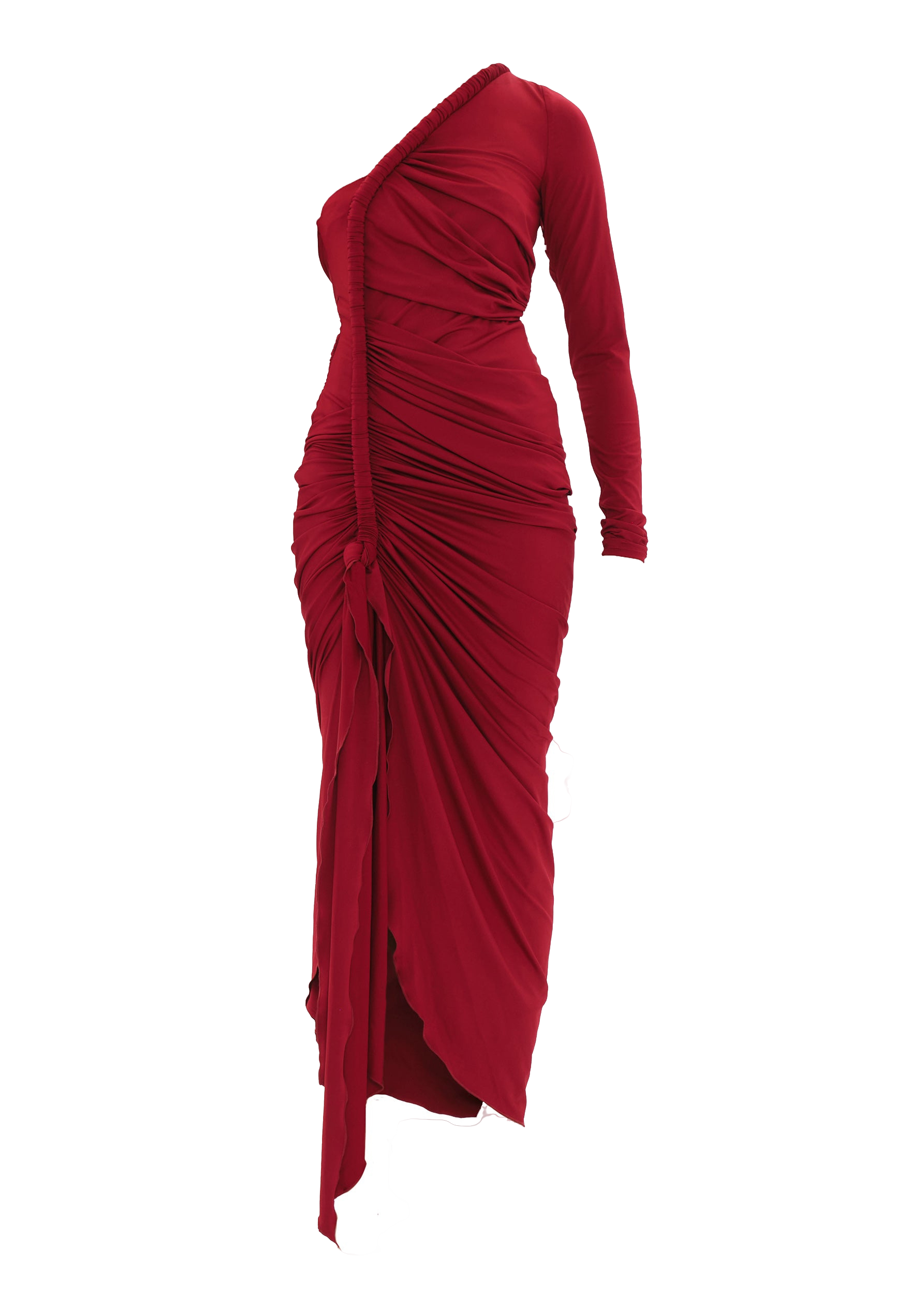 TURI MESH DRESS - BURGUNDY - Red - L - Andrea Iyamah - Midi dresses TURI MESH DRESS - BURGUNDY - Red - L - Andrea Iyamah - Midi dresses von Andrea Iyamah