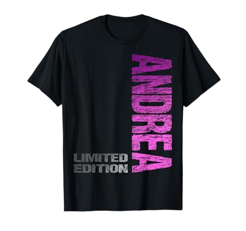 Andrea Name Vorname Mädchen Frau Geburtstag T-Shirt Andrea Name Vorname Mädchen Frau Geburtstag T-Shirt von Andrea Vorname Mädchen Frau Name