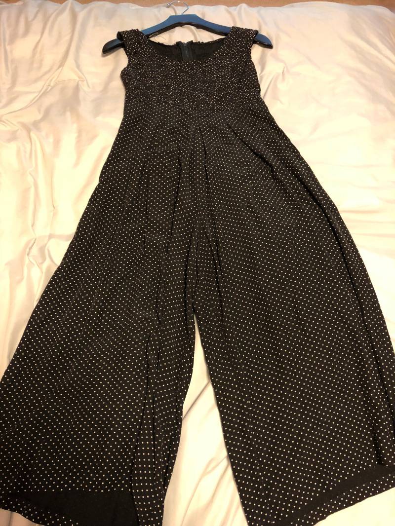 Super Süße Polka Dot Weitem Bein Culotte Strampler von AndreaReneeVintage