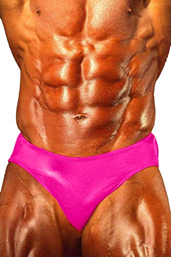 Andreas Cahling Bodybuilding Physique Classic Posieren Badehose - Pink - X-Small von Andreas Cahling