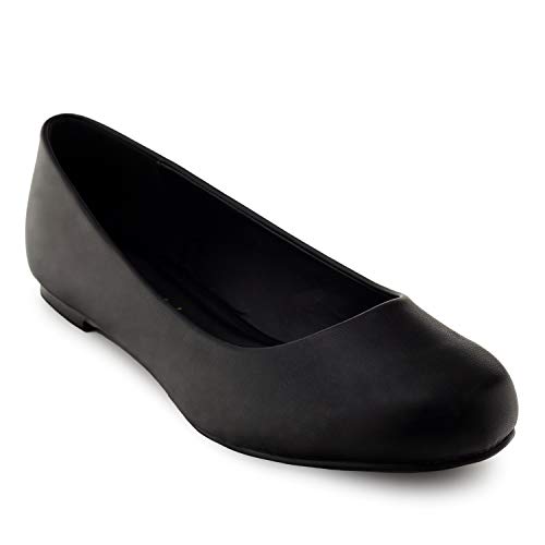 Andres Machado , Damen Ballerinas, Gr. 44 EU ( Schwarz ) von Andrés Machado