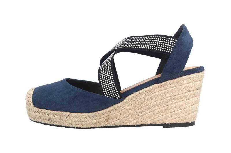 Andres Machado AM5431 Ante Azul Sandale von Andres Machado