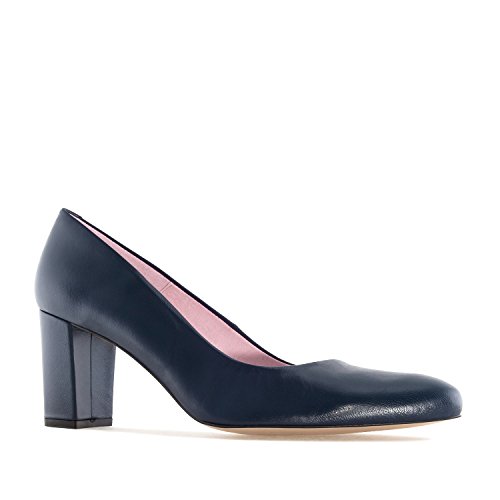 Andrés Machado - Business High Heels für Junge Frauen aus aus Leder - ALBA - Elegante Damenschuhe mit Blockabsatz Stilettos High Heels für den Sommer - Blau, EU 41 Andrés Machado - Business High Heels für Junge Frauen aus aus Leder - ALBA - Elegante Damenschuhe mit Blockabsatz Stilettos High Heels für den Sommer - Blau, EU 41 von Andrés Machado