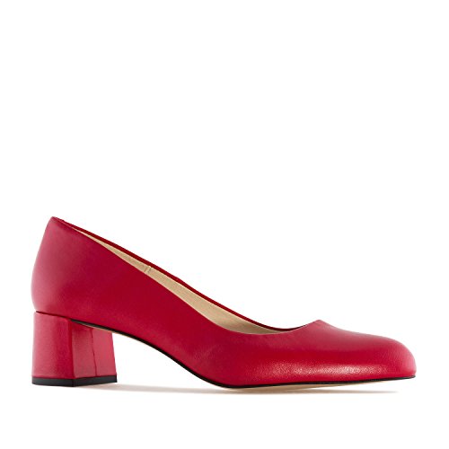 Andrés Machado - Business Loafer für Damen und Junge Frauen aus Glattleder - Martina - Elegante Damenschuhe mit Absatz Pumps für den Sommer - Rot EU 43 Andrés Machado - Business Loafer für Damen und Junge Frauen aus Glattleder - Martina - Elegante Damenschuhe mit Absatz Pumps für den Sommer - Rot EU 43 von Andrés Machado