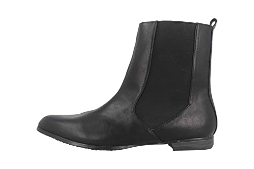 Andres Machado Stiefeletten in Übergrößen Schwarz AM4192 Soft Negro große Damenschuhe, Größe:43 von Andres Machado