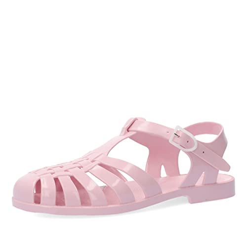 Andrés Machado - Strandschuhe - Widerstandsfähiges PVC - Schnallenverschluss - Für den Strand und den Fluss - Junior Sommersandalen für Frauen - Farbe Rosa - Größe 41 EU von Andrés Machado