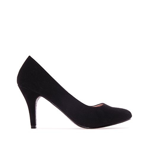 Elegante Pumps aus Nubukleder in Schwarz. Gr. 41 Elegante Pumps aus Nubukleder in Schwarz. Gr. 41 von Andrés Machado