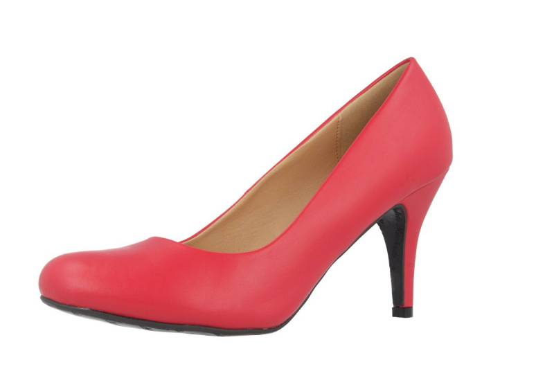 Andres Machado Pumps in Übergrößen Rot AM422 Soft Rojo große... Onesize von Andres