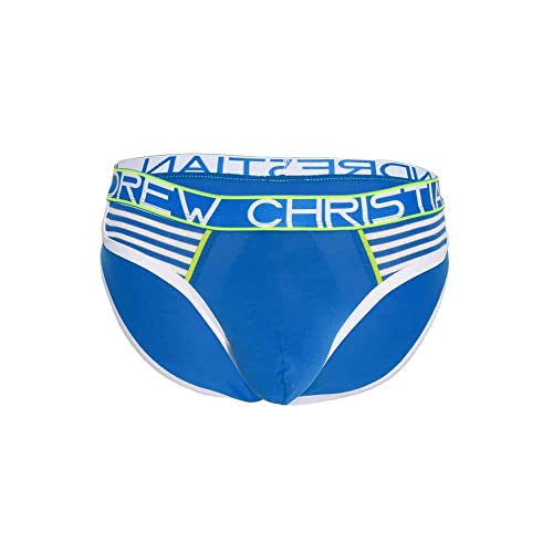 Andrew Christian Almost Naked® Retro Brief Electric Blue - Größe M von Andrew Christian