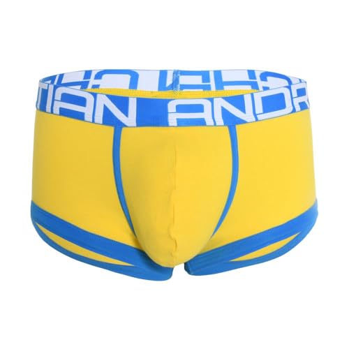 Andrew Christian - Männer Boxer Slip Unterwäsche - Bulge C-Ring Boxer Yellow - 1x Größe XL von Andrew Christian