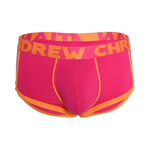 Andrew Christian - Männer Boxer Slip Unterwäsche - Retro Boxer w/Show-IT® Fuchsia - 1x Größe L von Andrew Christian