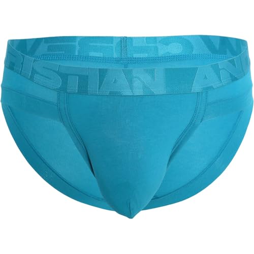 Andrew Christian - Männer Slip Unterwäsche - Bubble Butt Brief w/Almost Naked® Teal - 1x Größe XL von Andrew Christian